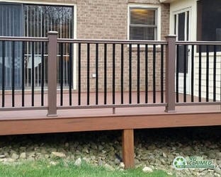 Custom iron work and railing project